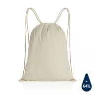   Saculet cu snur, Everestus, 21OCT0254, 35 x 1 x 44 cm, Bumbac, Alb