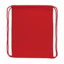 Saculet cu snur, Everestus, 21OCT0253, 35 x 1 x 44 cm, Bumbac, Rosu
