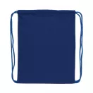 Saculet cu snur, Everestus, 21OCT0249, 35 x 1 x 44 cm, Bumbac, Albastru