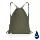 Saculet cu snur, Everestus, 21OCT0250, 35 x 1 x 44 cm, Bumbac, Verde