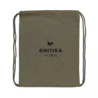   Saculet cu snur, Everestus, 21OCT0250, 35 x 1 x 44 cm, Bumbac, Verde