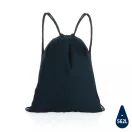 Saculet cu snur, Everestus, 21OCT0252, 35 x 1 x 44 cm, Bumbac, Albastru