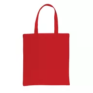   Sacosa de cumparaturi, Everestus, 21OCT1268, 38 x 6.5 x 42 cm, Bumbac, Rosu