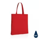 Sacosa de cumparaturi, Everestus, 21OCT1268, 38 x 6.5 x 42 cm, Bumbac, Rosu
