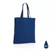   Sacosa de cumparaturi, Everestus, 21OCT1264, 38 x 6.5 x 42 cm, Bumbac, Albastru