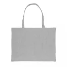 Sacosa de cumparaturi, Everestus, 21OCT1252, 49 x 14 x 37 cm, Bumbac, Gri