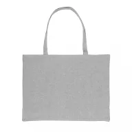   Sacosa de cumparaturi, Everestus, 21OCT1252, 49 x 14 x 37 cm, Bumbac, Gri