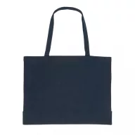   Sacosa de cumparaturi, Everestus, 21OCT1253, 49 x 14 x 37 cm, Bumbac, Albastru