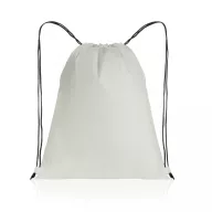   Saculet cu snur, Everestus, 21OCT0262, 36 x 0.1 x 44 cm, Poliester, Alb