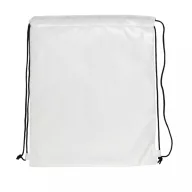   Saculet cu snur, Everestus, 21OCT0262, 36 x 0.1 x 44 cm, Poliester, Alb