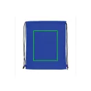 Saculet cu snur, Everestus, 21OCT0258, 36 x 0.1 x 44 cm, Poliester, Albastru