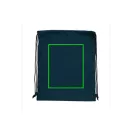 Saculet cu snur, Everestus, 21OCT0260, 36 x 0.1 x 44 cm, Poliester, Albastru