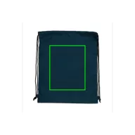   Saculet cu snur, Everestus, 21OCT0260, 36 x 0.1 x 44 cm, Poliester, Albastru