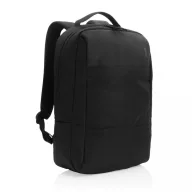   Rucsac laptop, Swiss Peak, 18SEP2289, 15.6 inch, 30x14.5x43.5 cm, Rpet, Poliuretan, Negru