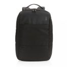 Rucsac laptop, Swiss Peak, 18SEP2289, 15.6 inch, 30x14.5x43.5 cm, Rpet, Poliuretan, Negru