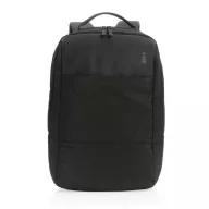   Rucsac laptop, Swiss Peak, 18SEP2289, 15.6 inch, 30x14.5x43.5 cm, Rpet, Poliuretan, Negru