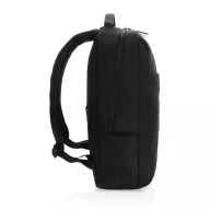   Rucsac laptop, Swiss Peak, 18SEP2289, 15.6 inch, 30x14.5x43.5 cm, Rpet, Poliuretan, Negru