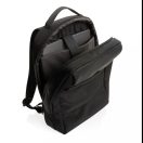 Rucsac laptop, Swiss Peak, 18SEP2289, 15.6 inch, 30x14.5x43.5 cm, Rpet, Poliuretan, Negru