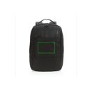 Rucsac laptop, Swiss Peak, 18SEP2289, 15.6 inch, 30x14.5x43.5 cm, Rpet, Poliuretan, Negru