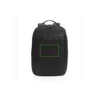   Rucsac laptop, Swiss Peak, 18SEP2289, 15.6 inch, 30x14.5x43.5 cm, Rpet, Poliuretan, Negru