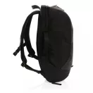 Rucsac laptop, Swiss Peak, 18SEP2290, 15.6 inch, 29x14.5x51 cm, Rpet, Poliuretan, Negru