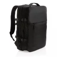   Rucsac laptop, Swiss Peak, 18SEP2291, 15.6 inch, 32x18x48 cm, Rpet, Poliuretan, Negru
