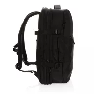   Rucsac laptop, Swiss Peak, 18SEP2291, 15.6 inch, 32x18x48 cm, Rpet, Poliuretan, Negru