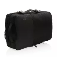   Rucsac laptop, Swiss Peak, 18SEP2291, 15.6 inch, 32x18x48 cm, Rpet, Poliuretan, Negru