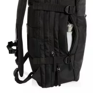   Rucsac laptop, Swiss Peak, 18SEP2291, 15.6 inch, 32x18x48 cm, Rpet, Poliuretan, Negru