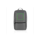 Rucsac laptop, XD, 18SEP2264, 15.6 inch, 29.5x10x45 cm, Rpet, Gri