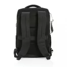 Rucsac laptop, Swiss Peak, 22FEB0414, 29x14x47 cm, 15.6 inch, Poliester, Negru