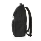 Rucsac laptop, Swiss Peak, 22FEB0414, 29x14x47 cm, 15.6 inch, Poliester, Negru