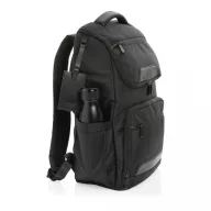   Rucsac laptop, Swiss Peak, 22FEB0414, 29x14x47 cm, 15.6 inch, Poliester, Negru
