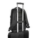 Rucsac laptop, Swiss Peak, 22FEB0414, 29x14x47 cm, 15.6 inch, Poliester, Negru