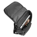 Rucsac laptop, Swiss Peak, 22FEB0414, 29x14x47 cm, 15.6 inch, Poliester, Negru