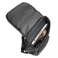   Rucsac laptop, Swiss Peak, 22FEB0414, 29x14x47 cm, 15.6 inch, Poliester, Negru