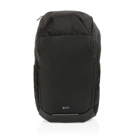 Rucsac sport casual, Swiss Peak, 22FEB0477, 28x14x49 cm, Poliester, Negru