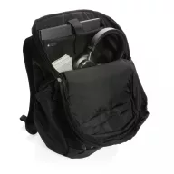   Rucsac sport casual, Swiss Peak, 22FEB0477, 28x14x49 cm, Poliester, Negru