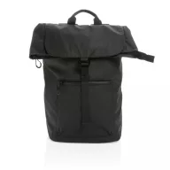   Rucsac laptop rezistent la apa, Everestus, 22FEB0409, 32x14x47 cm, 15.6 inch, Poliester, Negru