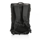 Rucsac laptop rezistent la apa, Everestus, 22FEB0409, 32x14x47 cm, 15.6 inch, Poliester, Negru