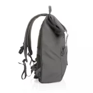   Rucsac laptop rezistent la apa, Everestus, 22FEB0408, 32x14x47 cm, 15.6 inch, Poliester, Negru