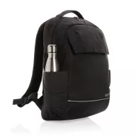   Rucsac laptop 15.6 inch, 2401E16399, Swiss Peak, 30x21x45 cm, rPET, Negru