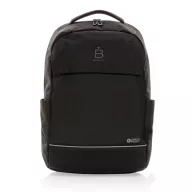   Rucsac laptop 15.6 inch, 2401E16399, Swiss Peak, 30x21x45 cm, rPET, Negru