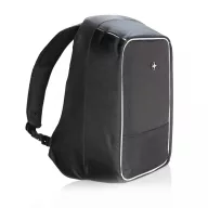   Rucsac laptop, Swiss Peak, 42FEB230037, 15.6 inch, 11x24x43 cm, Poliester, Negru