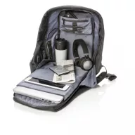   Rucsac laptop, Swiss Peak, 42FEB230037, 15.6 inch, 11x24x43 cm, Poliester, Negru