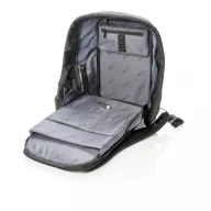   Rucsac laptop, Swiss Peak, 42FEB230037, 15.6 inch, 11x24x43 cm, Poliester, Negru