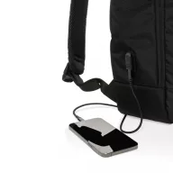   Rucsac laptop, Swiss Peak, 42FEB230040, 15.6 inch, 13.5x30x45 cm, Poliester, Negru