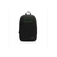   Rucsac laptop, Swiss Peak, 42FEB230040, 15.6 inch, 13.5x30x45 cm, Poliester, Negru