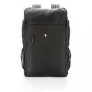 Rucsac laptop, Swiss Peak, 42FEB230038, 15 inch, 31x13x43 cm, Poliester, Negru