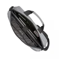   Geanta laptop, Swiss Peak, 42FEB230042, 15.6 inch, 45x8x29 cm, Poliester, Poliuretan, Gri